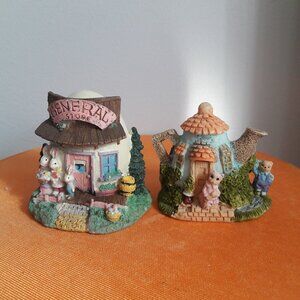 General Store Easter Figurine set of 2
